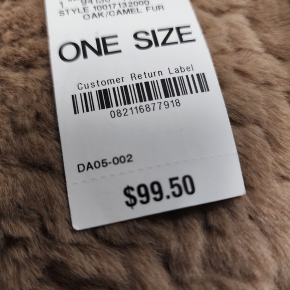 NWT INC Fleece Crossbody oak/camel - Picture 7 of 10